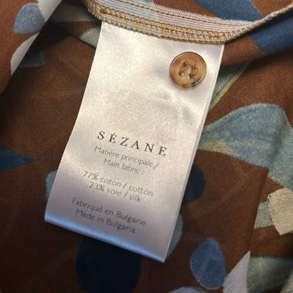Sezane Pierro blouse XS NWT - Picture 3 of 3